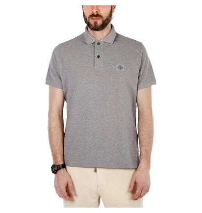 Stone Island Polo Shirt (Grau)