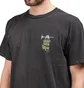 Stüssy Groove Beats Pig. Dyed Tee (Schwarz)