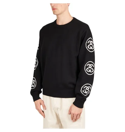 Stüssy SS-Link Sweater (Schwarz)