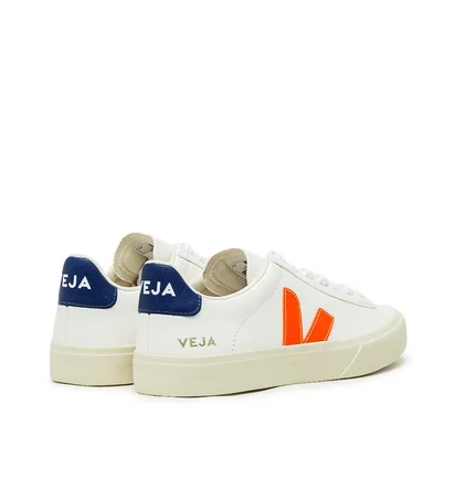 Veja WMNS Campo Chromefree (Weiß / Orange / Navy)