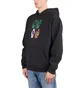 Brain Dead Throwing Hands Hooded Sweat (Schwarz)