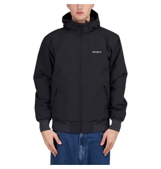 Carhartt WIP Hooded Sail Jacket (Schwarz / Weiß)
