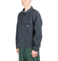 Brain Dead Waffle Snap Front Shirt (Navy)