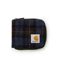 Carhartt WIP Flint Zip Wallet (Blau)