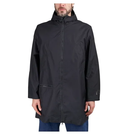 Y-3 Reversible Long Jacket (Schwarz)
