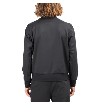 adidas Y-3 Refined Wool Strech Track Jacket (Schwarz)
