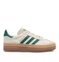 adidas WMNS Gazelle Bold (Beige / Grün / Gum)