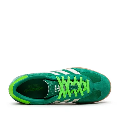 adidas WMNS Gazelle Indoor (Grün / Weiss)