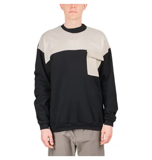 Neighborhood Yoke /C-Crewneck (Schwarz / Cream)