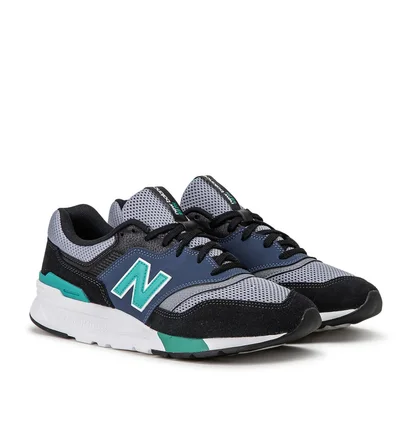 New Balance CM997 HZK (Schwarz / Blau)