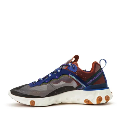 Nike React Element 87 'Dusty Peach' (Braun / Blau)