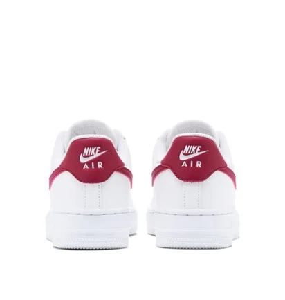 Nike WMNS Air Force 1 ´07 Low (Weiß / Rot)