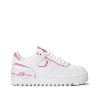 Nike WMNS Air Force 1 Shadow Low (Weiß / Rosa)