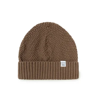 Norse Projects Norse Moss Stitch Beanie (Hellbraun)