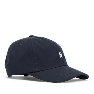 Norse Projects Seersucker Sports Cap (Dunkelblau)