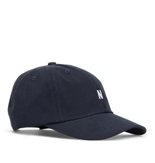 Norse Projects Seersucker Sports Cap (Dunkelblau)