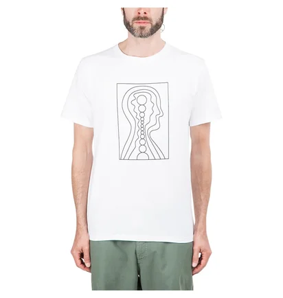 Norse Projects x Geoff McFetridge Niels Stick Drawing T-Shirt (Weiß)