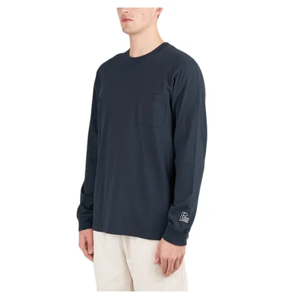 Parra Sad Cat System Bird L/S T-Shirt (Navy)