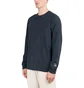 Parra Sad Cat System Bird L/S T-Shirt (Navy)