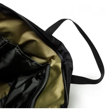 Pssbl Tote Bag (Schwarz / Olive / Gelb )