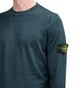 Stone Island Airbrush Wool Longsleeve (Dunkelgrün)