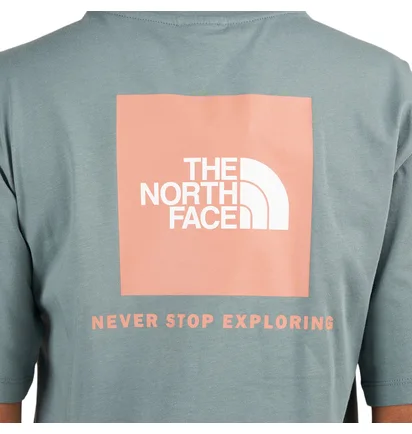 The North Face WMNS Relaxed Redbox Tee (Blau)