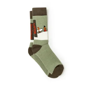 Vans x Nigel Cabourn Socks Onesize (Grün)