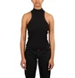 032c Unbutton Knit Tank (Schwarz)