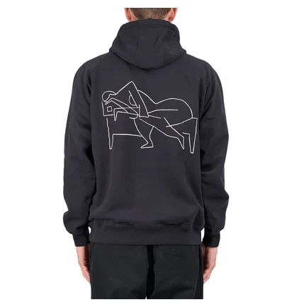 by Parra Sleep Now Hooded Sweatshirt (Schwarz)