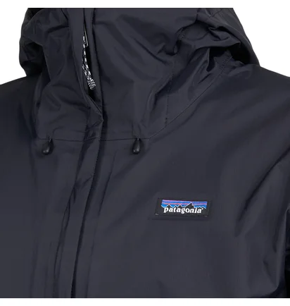 Patagonia Torrentshell 3L Rain Jacket (Schwarz)