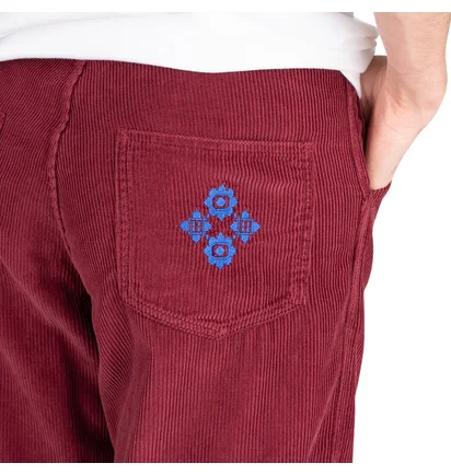 Carne Bollente Night Of The Giving Heads Pant (Dunkelrot)