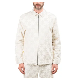 Dime Puzzle Twill Jacket (Beige)