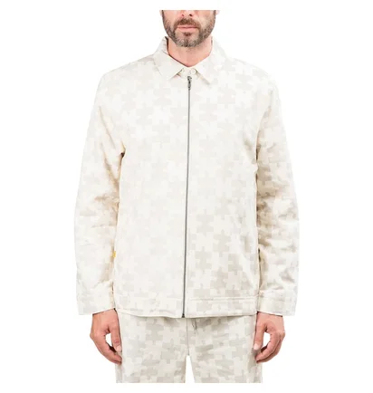 Dime Puzzle Twill Jacket (Beige)