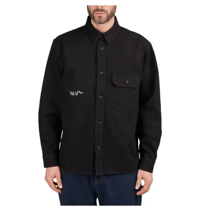 Carhartt WIP L/S On-U Sound Shirt Jac (Schwarz)