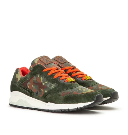 Kangaroos Ultimate Veteran (Grün Camouflage / Rot)