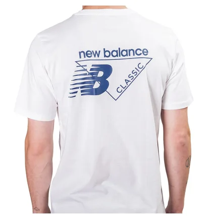 New Balance Essentials Classic Lock Tee (Weiß)