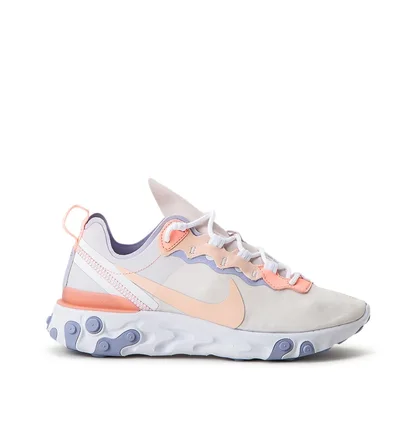 Nike WMNS React Element 55 (Weiß / Rosa)