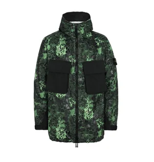 Stone Island Alligator Camo Light Cotton - Nylon Rep (Grün)