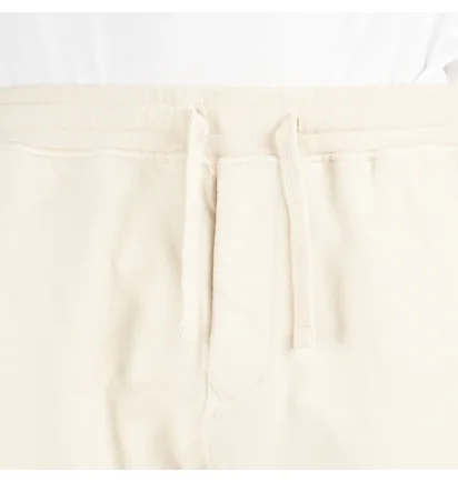 Stone Island Cotton Fleece Bermuda Cargo Shorts (Beige)