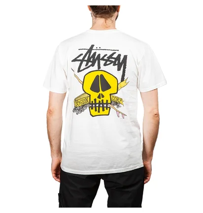 Stüssy Surf Skull Pig. Dyed Tee (Beige)