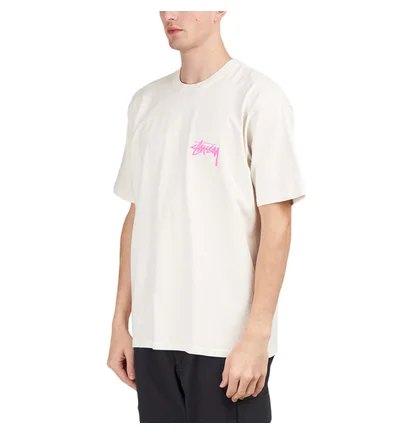 Stüssy Young Moderens Pig. Dyed Tee (Weiss)