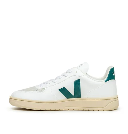 VEJA Pack Man V-10 CWL WHITE BRITTANY (Weiß / Grün)