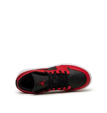 Air Jordan 1 Low 'Reverse Bred' GS (Rot / Schwarz)