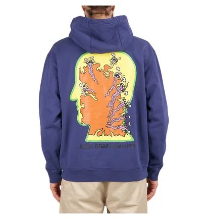 Brain Dead Tongue Demon Hoodie (Navy)