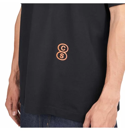 Café Soda Community T-Shirt (Schwarz / Orange)