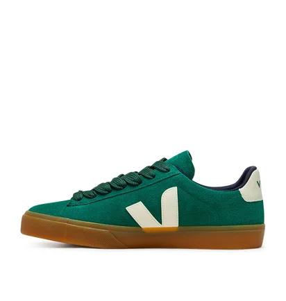 Veja Campo Suede (Grün / Beige)