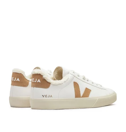 Veja Campo Winter Chromefree Leather (Weiss / Braun)