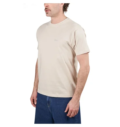 Dime Classic Small Logo T-Shirt (Beige)