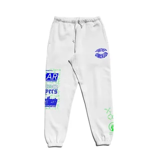 Ignored Prayers Another Dimension Sweatpants (Weiß)