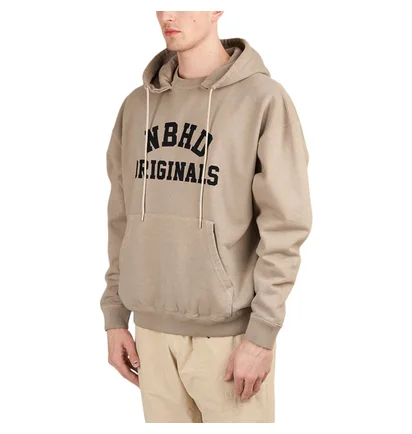 Neighborhood Sulfur Dye / C-Hooded . LS (Greige)